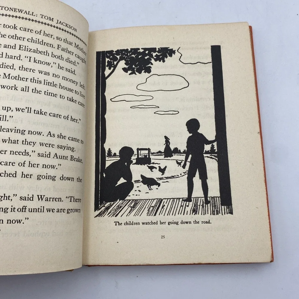 Vintage Young Stonewall Tom Jackson by Helen Albee Monsell‎ HC 1942 1st Edition